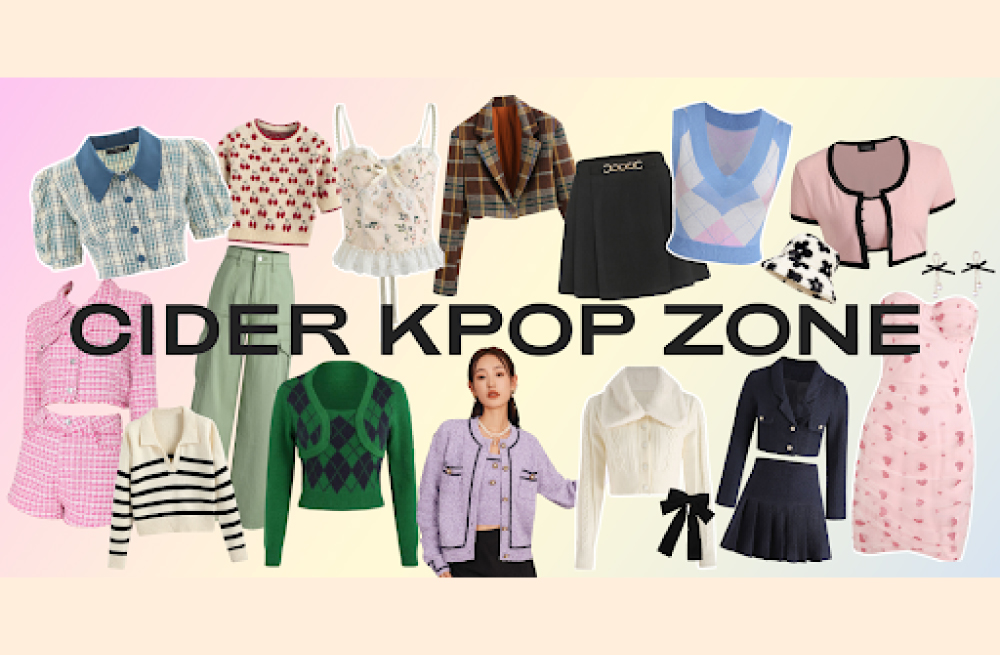 K-POPアイドルの着用で話題の「CIDER」人気メンバーと”お揃い”が叶う注目アイテムをピックアップ！💖