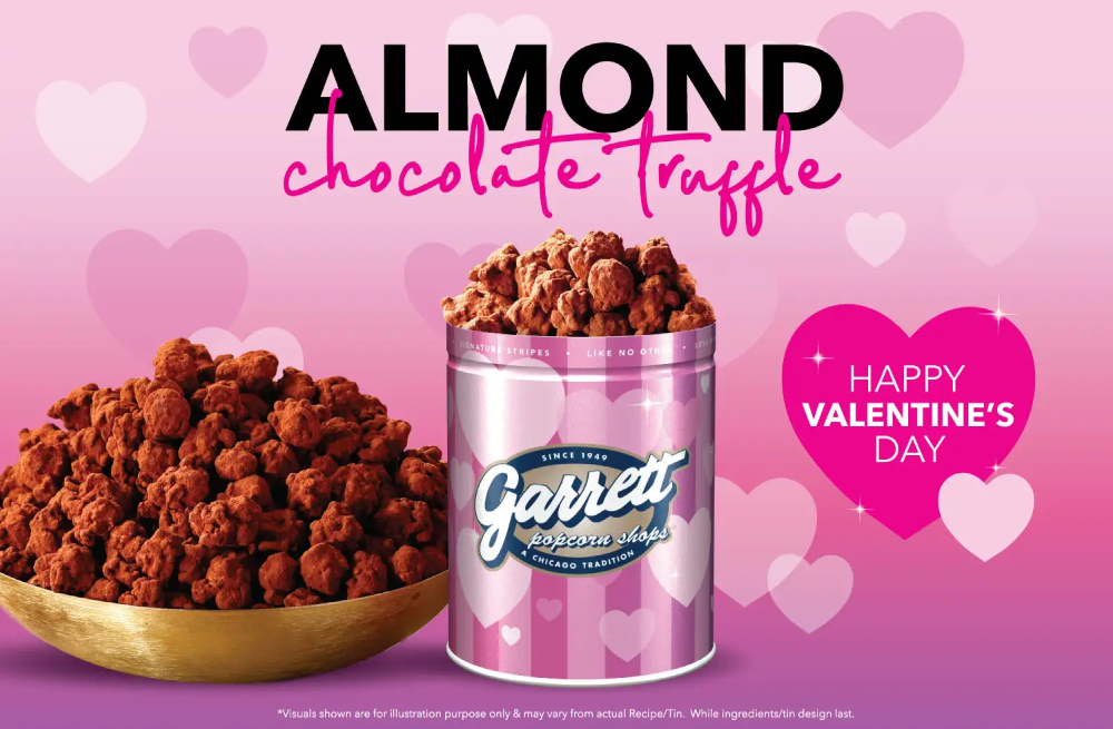 【ギャレット】バレンタイン『アーモンド チョコレートトリュフ』が1月13日(金)から販売開始！