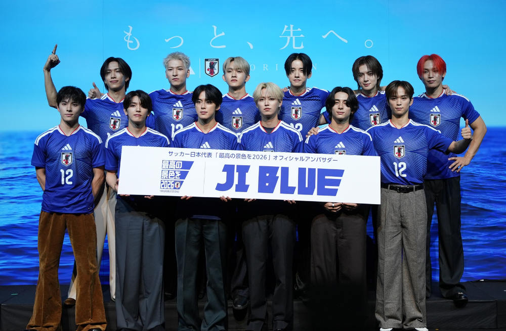 JO1＆INIがサッカー日本代表『最高の景色を2026』オフィシャルアンバサダーに就任☆